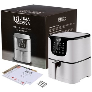WALMART ONLY PRESTO LUXE PLUS AIR FRYER 5L WHITE 6 PRE SET