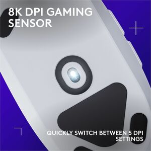 G203 LIGHTSYNC GAMING MOUSE - WHITE