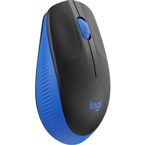Mouse Logitech M190 Tamańo completo - USB - Óptico - 3 Botón(es) - Azul - Inalámbrico - 1000 dpi - Rueda de desplazamiento