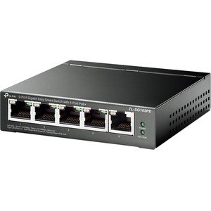 TP-Link TL-SG105PE 5 Anschlüsse Ethernet-Switch - Gigabit-Ethernet - 10/100/1000Base-T - 2 Unterstützte Netzwerkschicht - 