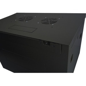 Digitus Dynamic Basic 16U Wandmontierbar Rackschrank für LAN-Schalter, Patchfeld - 482,60 mm Rack-Breite x 365 mm Regaltie