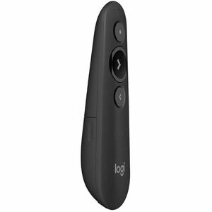 Logitech R500 Apontador de apresentação - Bluetooth/Radiofrequência - USB - 3 Taste(n) - Grafite - Sem fios - 2,40 GHz