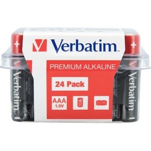 Verbatim Batterie - Alkali - 24Pack - für MP3-Player, Kamera, Spielzeug - AAA