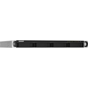 QNAP TS-432PXU-2G 4 x Total de compartimentos Sistema de armazenamento SAN/NAS - 512 MB Flash Memory Capacity Quad-core (4