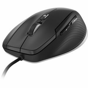 3Dconnexion CadMouse Compact - Optical - Cable - Black - USB - 7200 dpi - Scroll Wheel - 7 Button(s) - 5 Programmable Butt