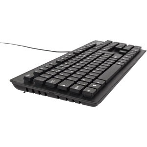 V7 CKU700FR Keyboard & Mouse - AZERTY - French - USB Cable Keyboard - Keyboard/Keypad Color: Black - USB Cable Mouse - Opt
