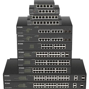 D-Link DGS-1100-08PV2 Ethernet Switch - 8 Ports - Manageable - 2 Layer Supported - 77.90 W Power Consumption - 64 W PoE Bu