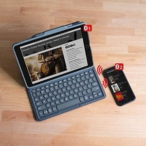 ZAGG Pro Keys Wireless Keyboard and Detachable Case for iPad 10.9 - Multi-Device Bluetooth Pairing, Backlit Laptop-Style K