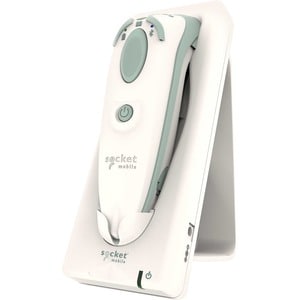 Socket Mobile DuraScan D755 Healthcare Handheld Barcode Scanner - Wireless Connectivity - Green, White - 891.54 mm Scan Di