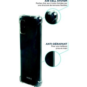 Coque MOBILIS - pour Samsung Galaxy A51 Smartphone - Transparent - Résistant aux rayures, Résistant aux chocs, Résistant a