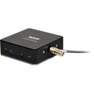 Port Connect USB 3.1 (Gen 1) Type A, USB 3.1 (Gen 1) Type C Docking Station for Mouse, Monitor, Scanner, Printer - 100 W -