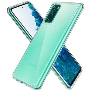 Spigen Ultra Hybrid Case for Samsung Galaxy S20 FE Smartphone - Crystal Clear - Drop Resistant, Yellowing Resistant, Shock