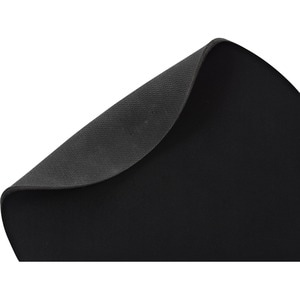 V7 MP03BLK Mouse Pad - 23 mm x 220 mm x 249.9 mm Dimension - Black - Memory Foam, Rubber - Anti-skid