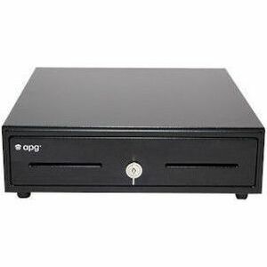 apg Legend Cash Drawer - 4 Bill - 8 Coin - 2 Media Slot - Black