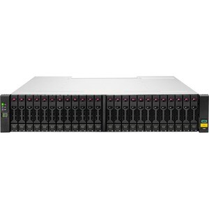 HPE 1060 24 x Total Bays SAN Storage System - 2U Rack-mountable - 0 x HDD Installed - 12Gb/s SAS - Serial Attached SCSI (S