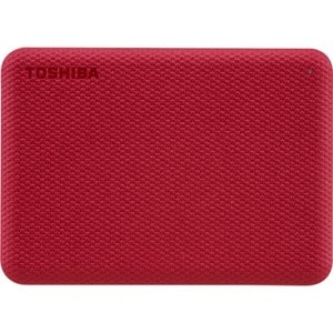 Disco Duro Pórtatil Toshiba Canvio Advance HDTCA10ER3AA - 2.5" Externo - 1 TB - Rojo - MAC Dispositivo compatible - USB 3.