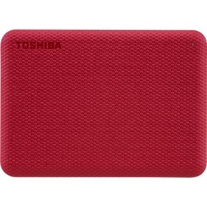 Disco Duro Pórtatil Toshiba Canvio Advance HDTCA40ER3CA - 2.5" Externo - 4 TB - Rojo - USB 3.2 (Gen 1) - 2 Año(s) Garantía