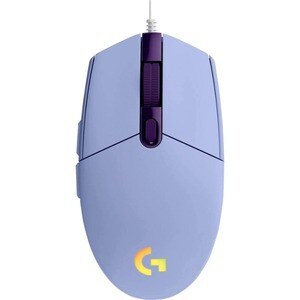 Ratón de juego Logitech G203 - USB - 6 Botón(es) - Violeta - 4 - Cable - 8000 dpi