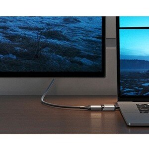 Alogic Ultra MINI USB-C To HDMI Adapter - 1 x HDMI Digital Audio/Video Female - 1 x Type C USB Male - 3840 x 2160 Supporte