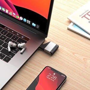 ALOGIC Ultra Mini USB-C to SD and Micro SD card reader Adapter - 5 GB/s - SD, microSD - USB 3.2 (Gen 1) Type C - External1