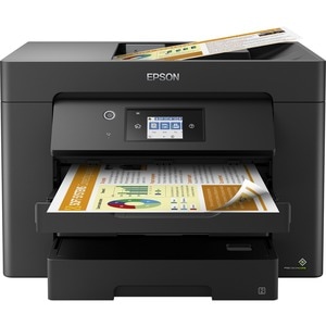 Epson WorkForce WF-7830DTWF Wireless Inkjet Multifunction Printer - Colour - Copier/Fax/Printer/Scanner - 25 ppm Mono/12 p