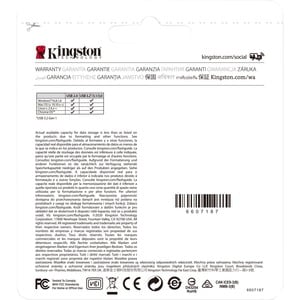 Kingston Technology DataTraveler 256GB Kyson USB Flash Drive. Capacity: 256 GB, Device interface: USB Type-A, USB version: