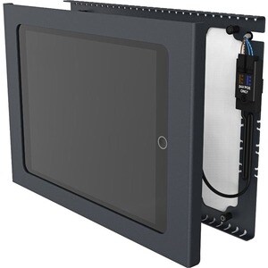 VisionTek Heckler Slim Wall mount secure tablet enclosure with PoE Power for 10.2" iPAD - power only - 10.2" Screen Support