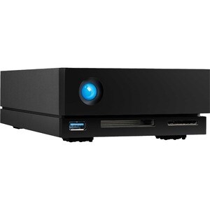 LaCie 1big Desktop Festplatte - Extern - 10 TB - Desktop-PC, Notebook Unterstütztes Gerät - Thunderbolt 3, USB 3.0 - 7200U