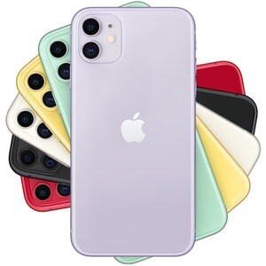 Apple iPhone 11 128 GB Smartphone - 15.5 cm (6.1") LCD 1792 x 828 - Dual-core (2 Core) 2.65 GHz Quad-core (4 Core) 1.80 GH
