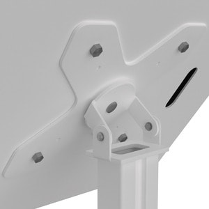 CTA Digital CTA Medical Floor Stand Enclosure for iPad Gen 10, 11" iPad Pro, & More - Up to 11" Screen Support - 53.90" He