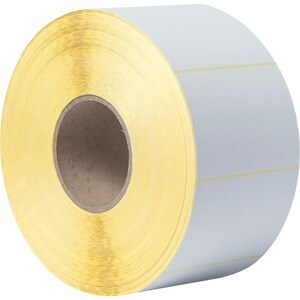 Brother Multipurpose Label - 102 mm Width x 74 mm Length - White, Clear - 2940 / Roll