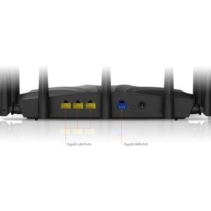 Modem/Router Inalámbrico Tenda AC23 - Wi-Fi 5 - IEEE 802.11ac - Ethernet - 2,40 GHz Banda ISM - 5 GHz Banda UNII - 7 x Ant