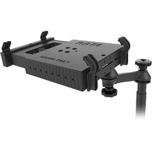 RAM Mounts No-Drill Mounting Base for Notebook - Height Adjustable - Powder Coated Steel