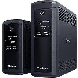 CyberPower Value Pro VP1200ELCD Line-interactive UPS - 1.20 kVA/720 W - Tower - AVR - 8 Hour Recharge - 4 Minute Stand-by 