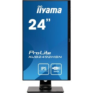 iiyama ProLite XUB2492HSN-B1. Taille de l'écran: 60,5 cm (23.8"), Résolution de l'écran: 1920 x 1080 pixels, Type HD: Full