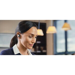 Jabra EVOLVE 65t MS 无线 耳塞 立体声 耳机 - 黑 - 双声道 - 入耳式 - 蓝牙