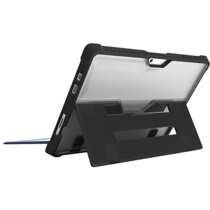 STM Goods Dux Case for Microsoft Surface Pro, Surface Pro 4, Surface Pro 6 Tablet - Textured - Transparent, Black - Retail