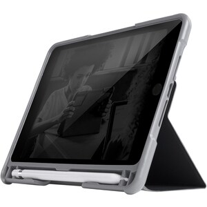 STM Goods Dux Plus Duo Carrying Case Apple iPad mini (5th Generation), iPad mini 4 Tablet - Black