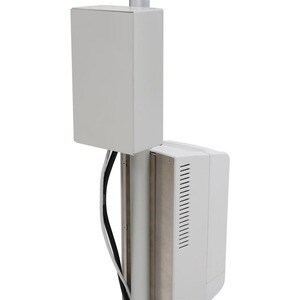 Ergotron LiFeKinnex Battery Brackets & Cable Box for SV Pole Cart - Cable Box - White