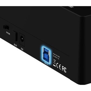 Sabrent DS-U3B4 Drive Dock SATA - USB 3.0 Host Interface External - Black - Hot Swappable Bays - 4 x HDD Supported - 4 x S