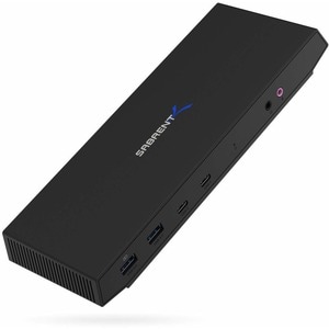 Sabrent USB Type-C Dual 4K Universal Docking Station with USB C Power Delivery (DS-WSPD) - for Computer - 60 W - USB Type 