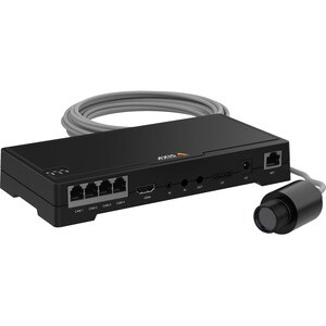 Caméra de surveillance AXIS FA1080-E Extérieur - Couleur - Noir, Gris - Fixe Objectif - 8 fps - Montable en support, Fixat
