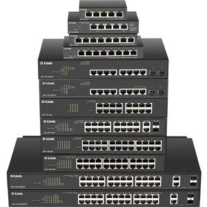 Commutateur Ethernet D-Link DGS-1100 DGS-1100-08PV2 8 Ports Gérable - 2 Couche supportée - 77,90 W Power Consumption - 64 