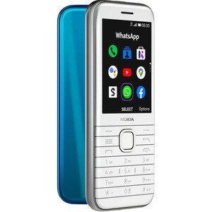 Nokia 8000 4G 4 GB Feature Phone - 7.1 cm (2.8") QVGA 320 x 240 - Cortex A7Quad-core (4 Core) 1.10 GHz - 512 MB RAM - 4G -