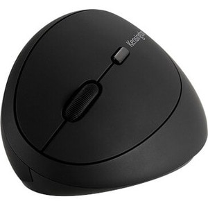 Kensington ProFit Left-Handed Ergo Wireless Mouse - Wireless - Black - USB - 1600 dpi - Scroll Wheel - 6 Button(s) - Left-