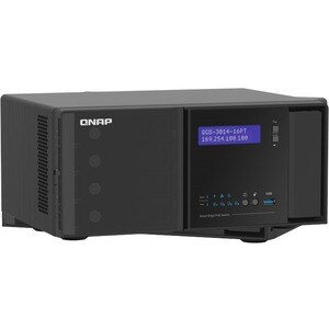 QNAP QGD QGD-3014-16PT 18 Ports Manageable Ethernet Switch - 2 Layer Supported - Modular - 2 SFP Slots - 250 W Power Consu
