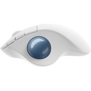 Logitech ERGO M575 Rato - Bluetooth - USB - Ótico - 5 Taste(n) - Branco - Sem fios - 2.40 GHz - 2000 dpi - Roda de deslocação