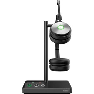 Yealink WH62 Dual Teams Headset - Stereo - Wireless - DECT CAT-iq - 16002 cm - 32 Ohm - 20 Hz to 10 kHz - Over-the-head - 