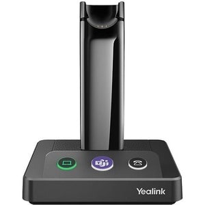 Yealink WH63 Teams Earset - Mono - Wireless - DECT CAT-iq - 12009.1 cm - 32 Ohm - 20 Hz to 10 kHz - Over-the-head, Earbud,