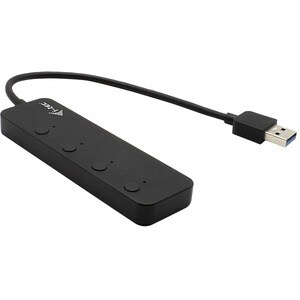 i-tec USB-Hub - USB 3.0 - Extern - Schwarz - 4 Total USB Port(s) - 4 USB 3.0 Port(s) - PC, Mac, Linux, Android, ChromeOS